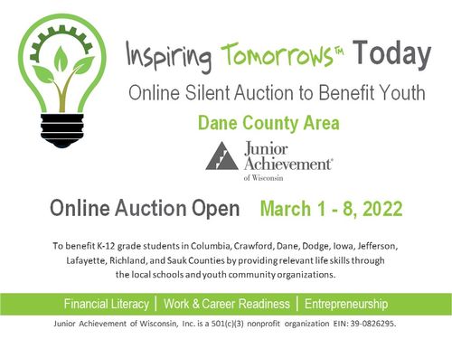 Inspiring Tomorrows Today Auction