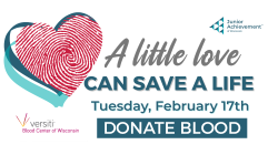 JA Wisconsin Partners with Versiti™ on Mobile Blood Drive